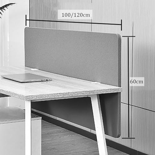 Acoustic Desk Divider Panel, Soundproof Privacy Partition for Office Cubicles, Noise Reduction Divider, Workspace, Home Solutions