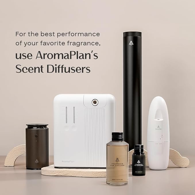 AromaPlan Hotel Scents Cozy Cashmere 5 Fl Oz (2 Pack), Luxury Aroma & Hotel Fragrance Diffuser Oil- Hotel Diffuser Oil for Aromatherapy- USA Made, Bigger Bottle, Bolder Aroma & Longer Lasting