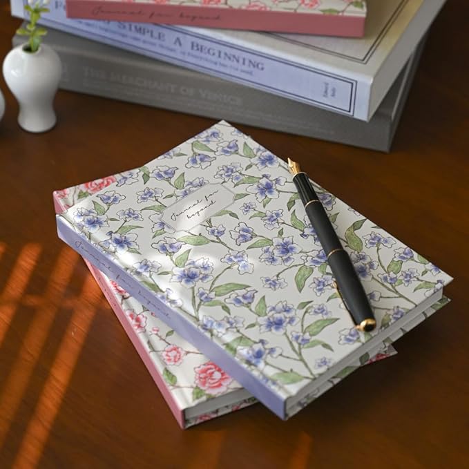 Monolike Journal For Beyond Minhwa Hardcover Lined Notebook, Peony - Hardcover, Academic, Journal, Diary, 192pages