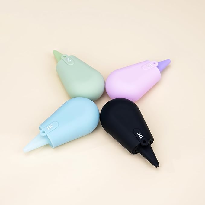 Pocket-Sized Silicone Camera Dust Blower Lens Air Blower, Small Camera Lens Cleaner Air Blower for Sensor LCD Keyboards Filters Printing, Sage Green Portable Dust Blower for Outdoor Travel Cleaning