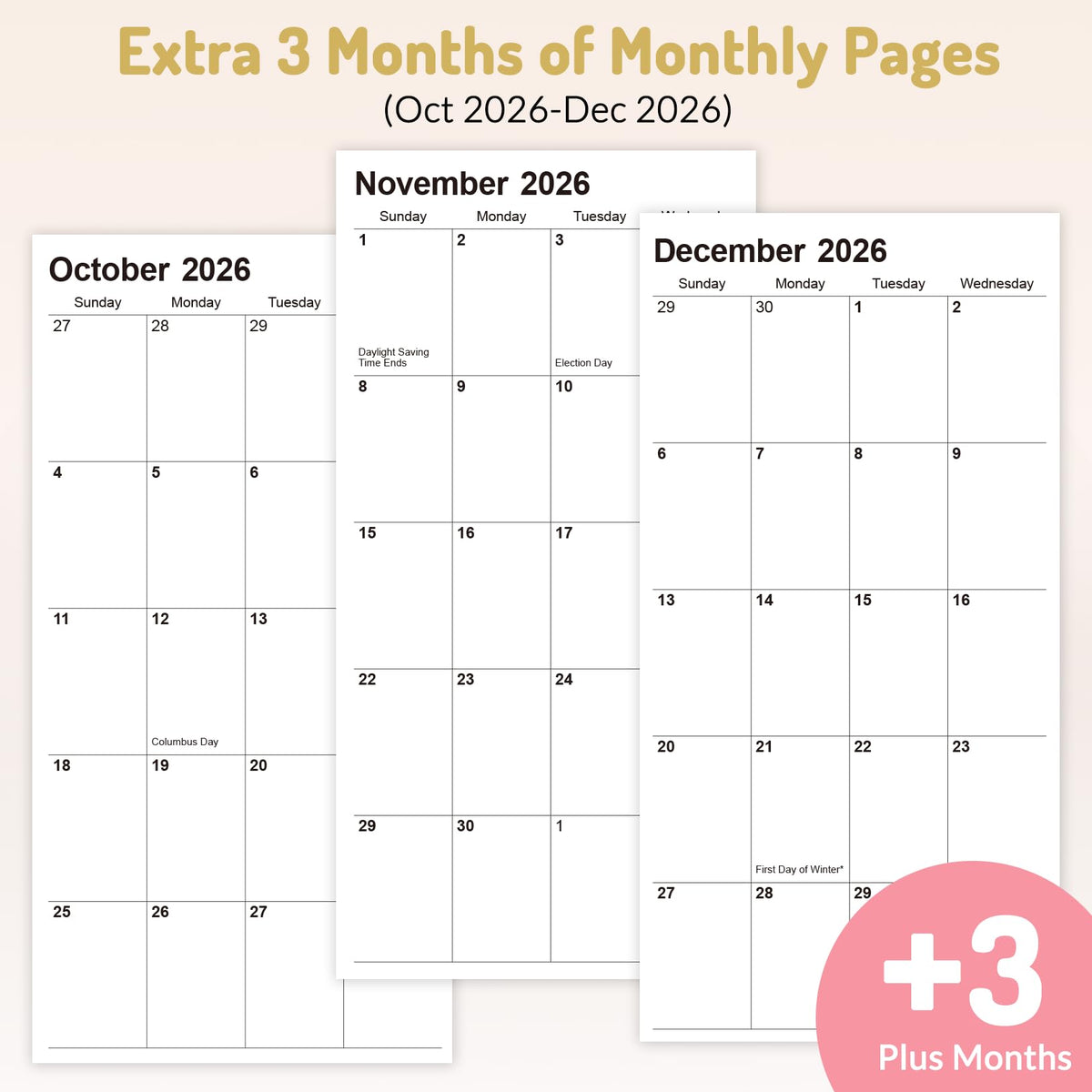 Forvencer Pocket Planner 2027,Small Weekly Monthly Planners for Purse