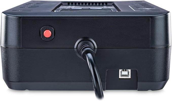 CyberPower EC850LCD Ecologic UPS Battery Backup and Surge Protector, 850VA/510W, 12 Outlets, ECO Mode, Compact, UL Certified