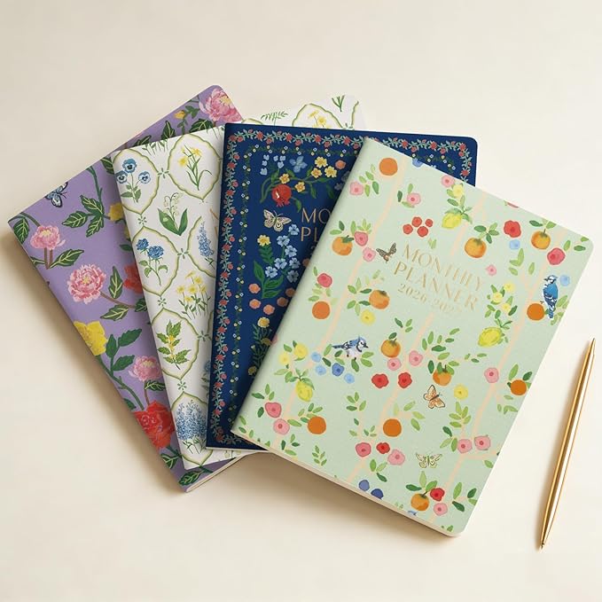 Monthly Planner 2026-2027, Jotsome 18 Months Calendar Planner from January 2026 to June 2027, 8.5"x11", Sewing Binding, Soft Cover, Daily Monthly Personal Planner for School Plan, Study and Schedule, Multi