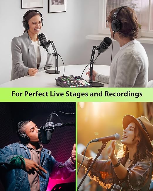 XLR Cables 150ft 1 Pack, Professional Gold-Plated Rean Connectors from Neutrik, Kevlar-Reinforced Nylon Braided Microphone Cable, Mic Cable, Durable Shielded and Balanced XLR Male to Female Cord