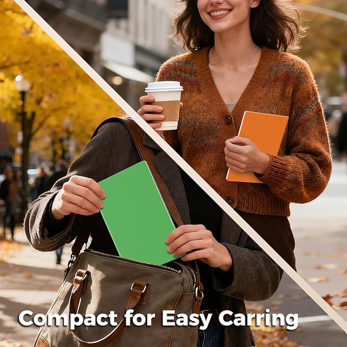 12 PCS Colorful Notebook Journals Bulk, Lined Paper, College Ruled, 60 Pages, 5.5"x8.3", A5 Size, Travel Journal Set for Travelers, Students and Office, Writing Diary Subject Notebooks Planner
