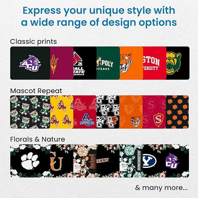 OTM Essentials University of Tampa Standard Fabric Mouse Pad, Desk Accessories, Standard Fabric Gaming Mouse Pad, Floral Florals & Nature