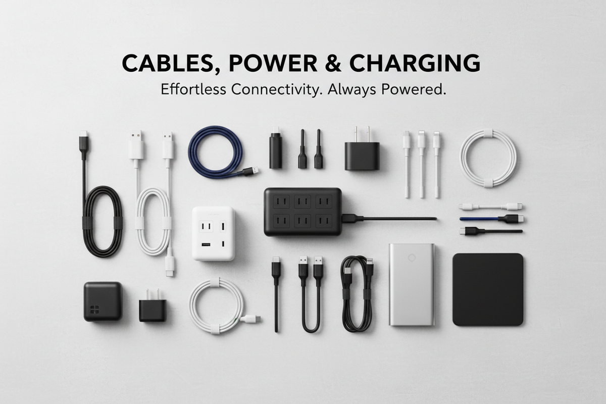 Cables, Power & Charging