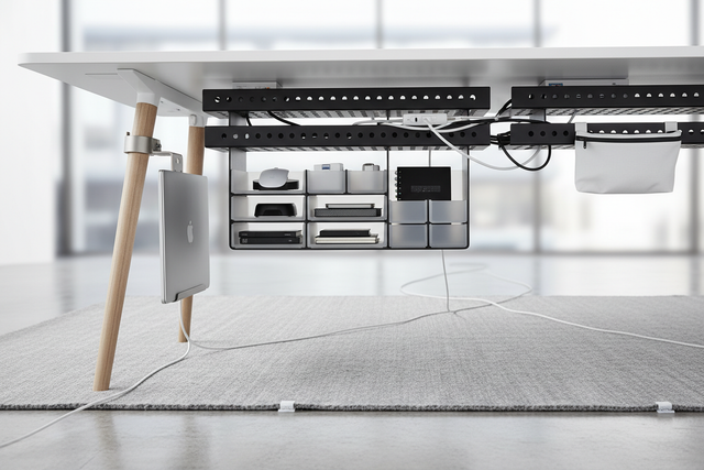 Under-Desk Accessories Under-desk trays