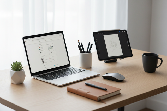 Laptop iPad Desk Accessories