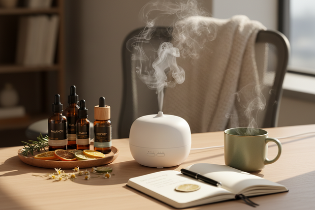 Lifestyle Desk Aroma Essential oils