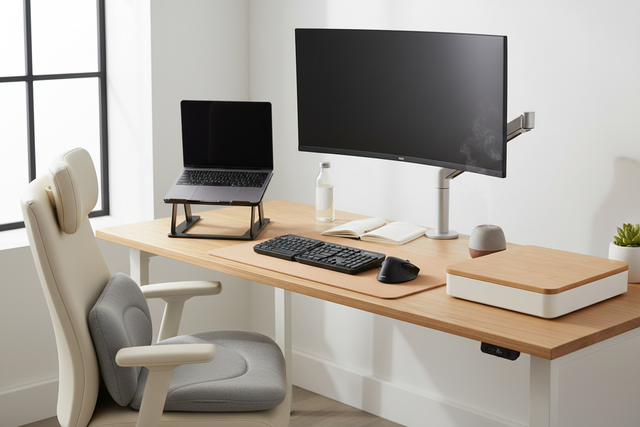 Lifestyle Desk Wellness Posture tools