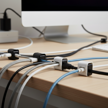 Collection image for: Organization Cable Management Cable clips