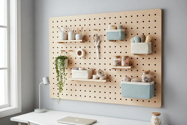 Organization Wall Organization Pegboards