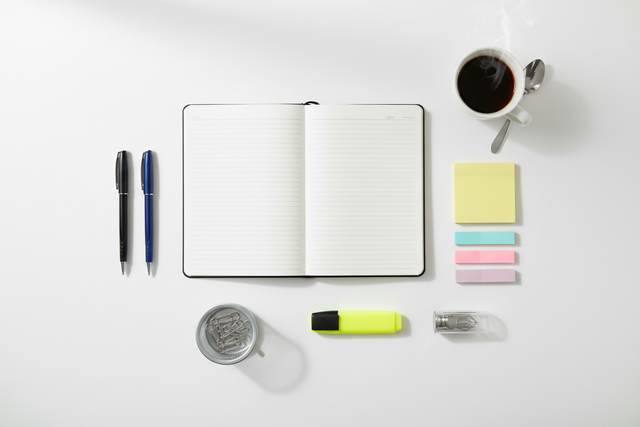Stationery Daily Work Essentials Meeting notes