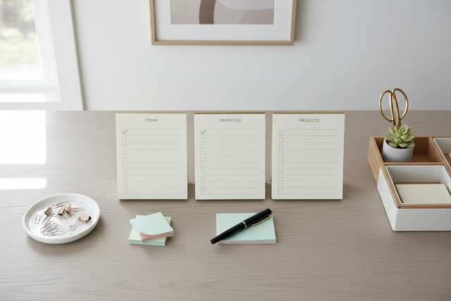 Stationery Daily Work Essentials To-do pads