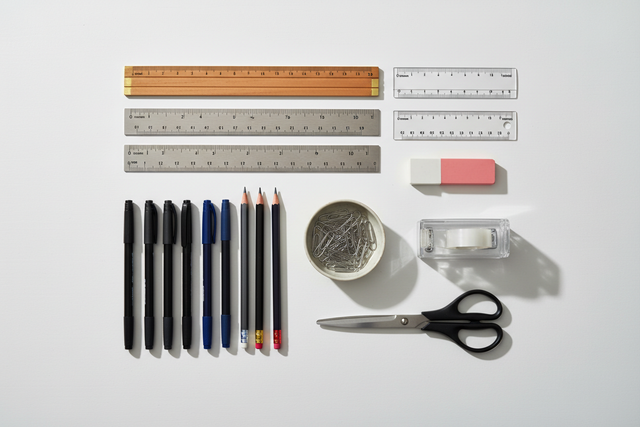 Stationery Office Desk Tools Rulers