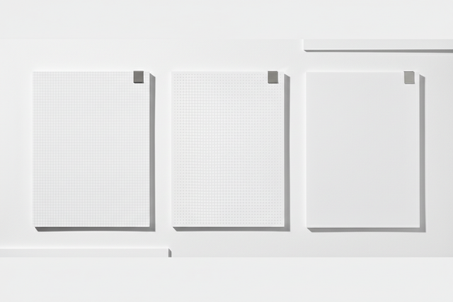 Stationery Paper Types Grid / Dot / Blank