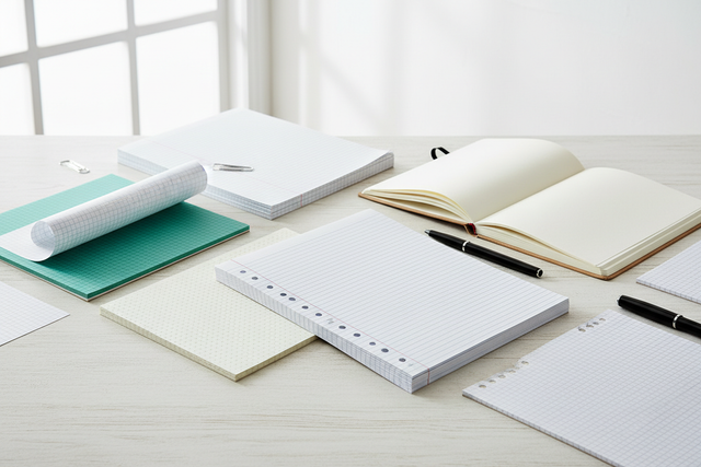 Stationery Paper Types Refill papers