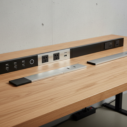 Collection image for: Desk Power Solutions Desk-embedded outlets