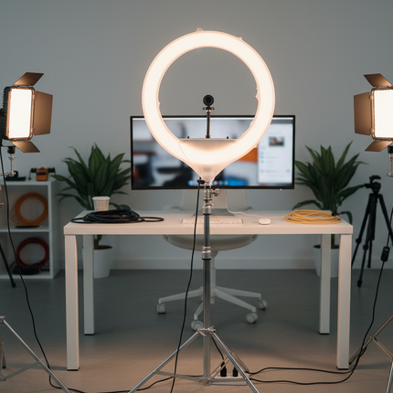 Collection image for: Tech Accessories Webcam Lighting Gear Ring lights