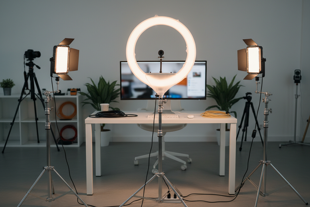 Tech Accessories Webcam Lighting Gear Ring lights
