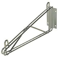 Omega Products Corporation 14" Deep x 60" Wide x 7" High Fixed Chrome Wall Mount Shelving Kit