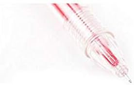 BEMLP Gel Pen 0.35mm Red Ink Pen Maker Pen School Office student Exam Writing Stationery Supply Technical Pens 12 Pcs/Set (Red)