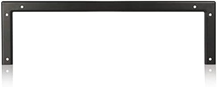 StarTech.com 4U Wall Mount Patch Panel Bracket - 19 inch Steel Vertical Mounting Rack for Network and Data Equipment, TAA (RK419WALLV)