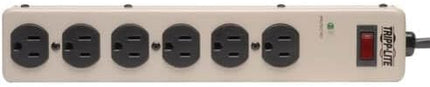Tripp Lite 6 Outlet Surge Protector Power Strip, 6ft Cord, Commercial-Grade, Metal, (PM6SN1)