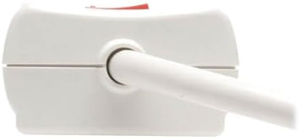 Tripp Lite 7 Outlet Surge Protector Power Strip, 12ft Long Cord, Right-Angle Plug, Fax/Modem Protection, RJ11, $50,000 Insurance (SUPER6TEL12)