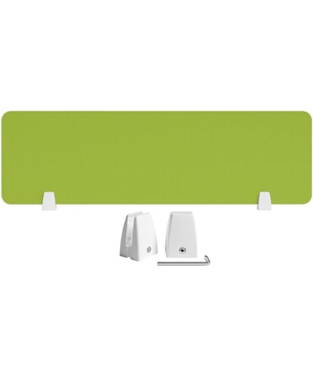 Acoustic Desk Divider Panel – Sound-Absorbing for Office & Classroom, Clamp-On Partition Wall, Enhance Focus, Noise Reduction, Improve Productivity