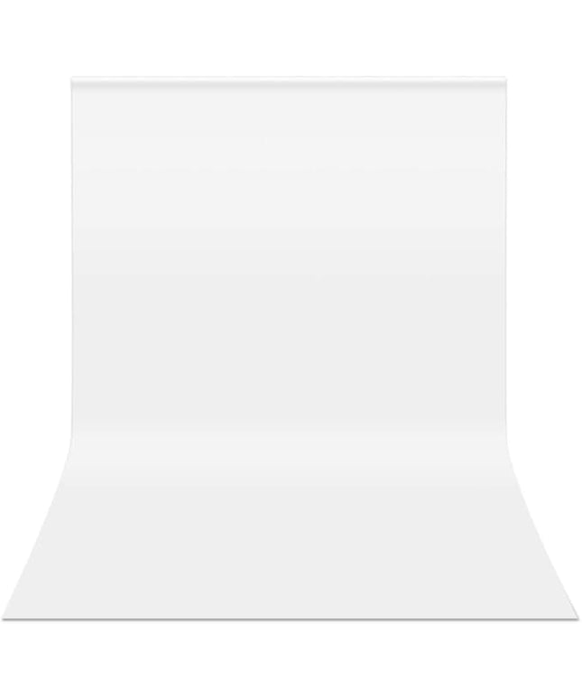 White Backdrop for Photoshoot, 10x20 ft Large Photo Backdrop Curtain for Photography, Seamless Polyester Fabric Background Screen for Party, Video Studio