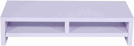 Monitor Riser, Wooden Stand, 2-Tier Design, Holds Up to 66 Pounds, Ideal for Office or Home Desk