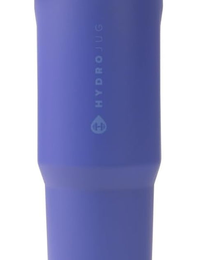 HydroJug Sport - Stainless Steel Tumbler with Straw, Vacuum Insulated, 32oz Leakproof Water Bottle, Ergonomic Design, Reusable, Dishwasher Safe, Rubber Base, Durable for Gym or Outdoors, Lime Rickey