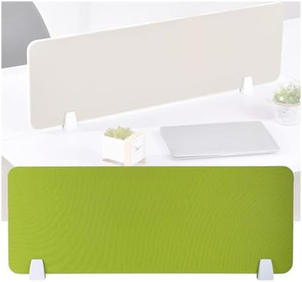 Red Acoustic Desk Divider - Freestanding Soundproof Privacy Panel for Office Workstation Separator, 120x30cm, Ideal for Enhanced Focus and Noise Reduction.