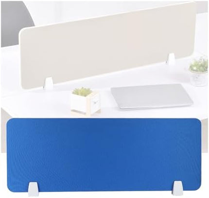 Red Acoustic Desk Divider - Freestanding Soundproof Privacy Panel for Office Workstations, 120x30cm Separator for Enhanced Focus and Comfort