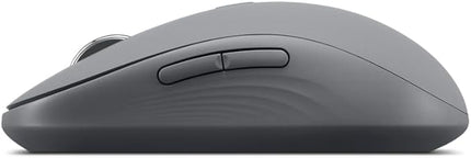 Lenovo Yoga Bluetooth Silent Mouse, 3 Level DPI Adjustment, 36 Month Battery Life, Bluetooth 5.3, 3 Device Paring, Whisper Quiet, Programmable Buttons, Smooth Finish, Luna Grey