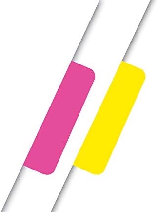 Redi-Tag Write-On Removable Index Tabs, 2 x 11/16 Inches, 48 Tabs per Pack, 4 Assorted Colors, 2-Pack (33248) (RTG33248)