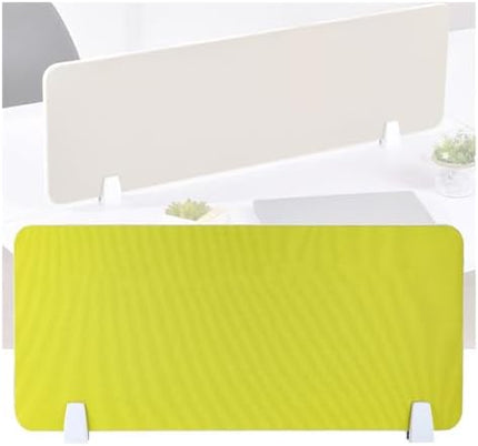 Red Acoustic Desk Divider - Freestanding Soundproof Privacy Panel for Office Workstation, 120x30cm, Noise Reduction Separator Screen, Ideal for Open Workspace Privacy