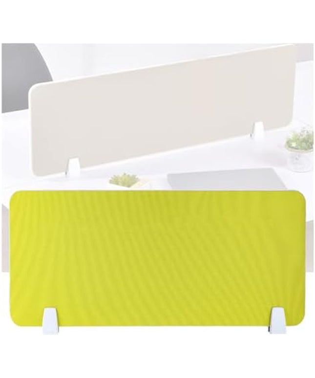 Red Acoustic Desk Divider - Freestanding Soundproof Privacy Panel for Office Workstation, 120x30cm Desk Separator, Effective Noise Reduction and Enhanced Focus