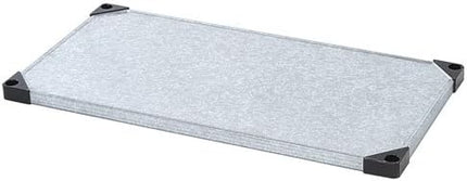Omega Products Corporation 24" Deep x 60" Wide x 7" High Fixed Solid Galvanized Wall Mount Shelving Kit