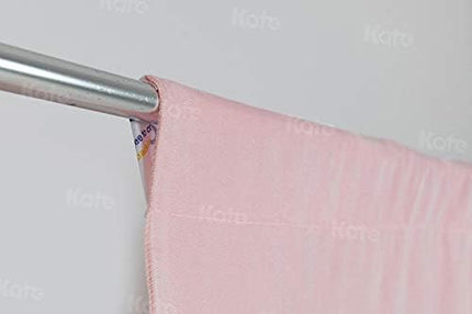 Kate 6ftX9ft Solid Light Pink Backdrop Portrait Photography Background for Photography Studio Children and Headshots Light Pink Backdrop Background