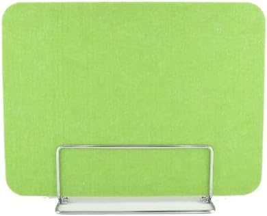 Soundproof Desk Partition,Acoustic Desk Privacy Divider 2 Pack Purple 30X100Cm Freestanding Noise Reducing Panel for Table Standing Soundproof Desktop Office and Classroom Pri,Green,30X90Cm