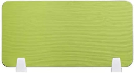 LXHELIVERY Freestanding Desk Divider -Desk Divider Privacy Panel Desk for Table Standing Sound Proof Dividers Desktop Office Furniture Partitions for Classroom (Color : Green1, Size : 120x30cm)
