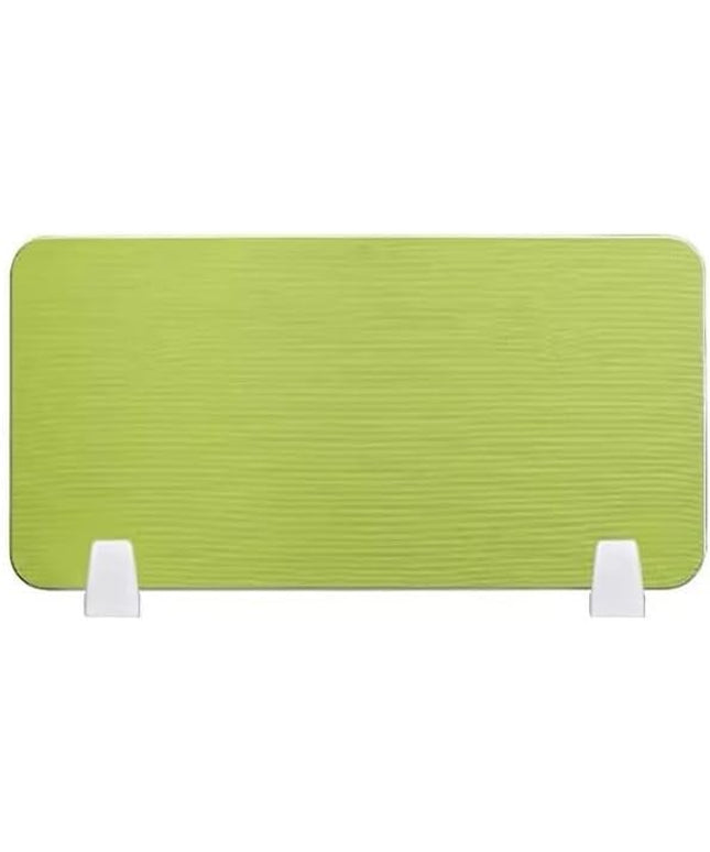 LXHELIVERY Freestanding Desk Divider -Desk Divider Privacy Panel Desk for Table Standing Sound Proof Dividers Desktop Office Furniture Partitions for Classroom (Color : Green1, Size : 80x30cm)