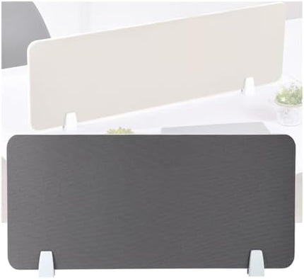 Freestanding Acoustic Desk Divider - Soundproof Privacy Panel for Office Workstation, 120x30cm Red Separator Screen for Enhanced Focus and Noise Reduction