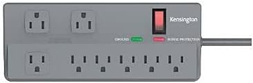 Kensington Guardian 8-Outlet, 6-Feet Cord, & 1080 Joules Premium Surge Protector (K38218NA)