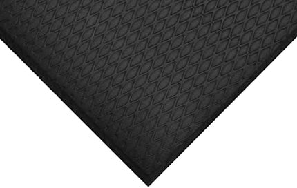 Hudson Exchange (3'x8') MaxCush Anti-Fatigue Comfort Industrial Ergonomic Mat Black