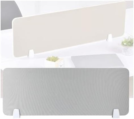 Red Acoustic Desk Divider - Freestanding Soundproof Privacy Panel for Office Workstation, 120x30cm Desk Separator Screen - Enhance Focus & Reduce Noise