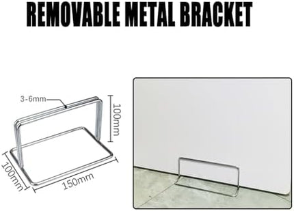 Acoustic Desk Divider with Sound Proof Panel for Privacy and Noise Reduction Classroom Partition (40x60cm)